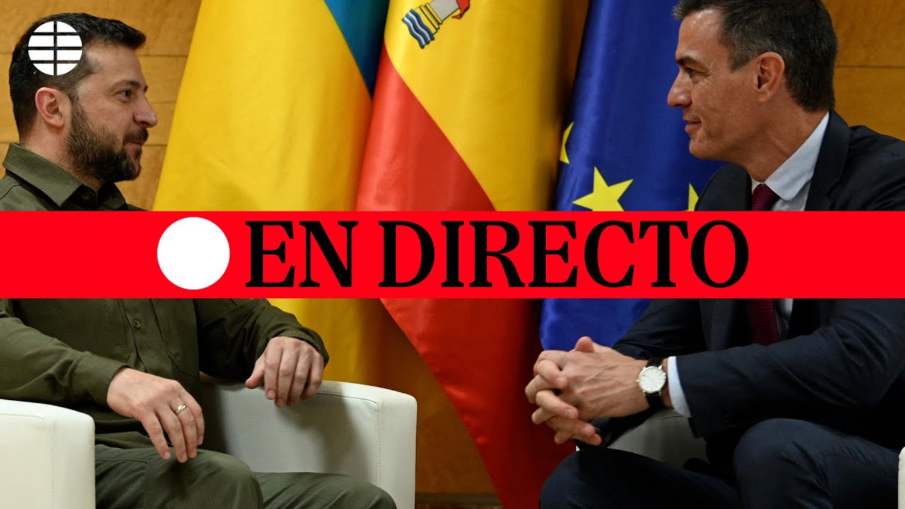 🔴 DIRECTO | Felipe VI recibe a Volodimir Zelenski
