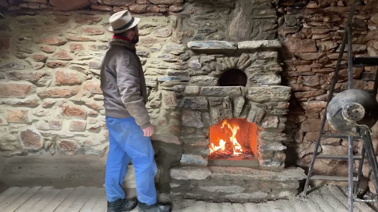 #12 Каменный Камин Готов #adnanslife #каменныйдом #жизньвкабинe
