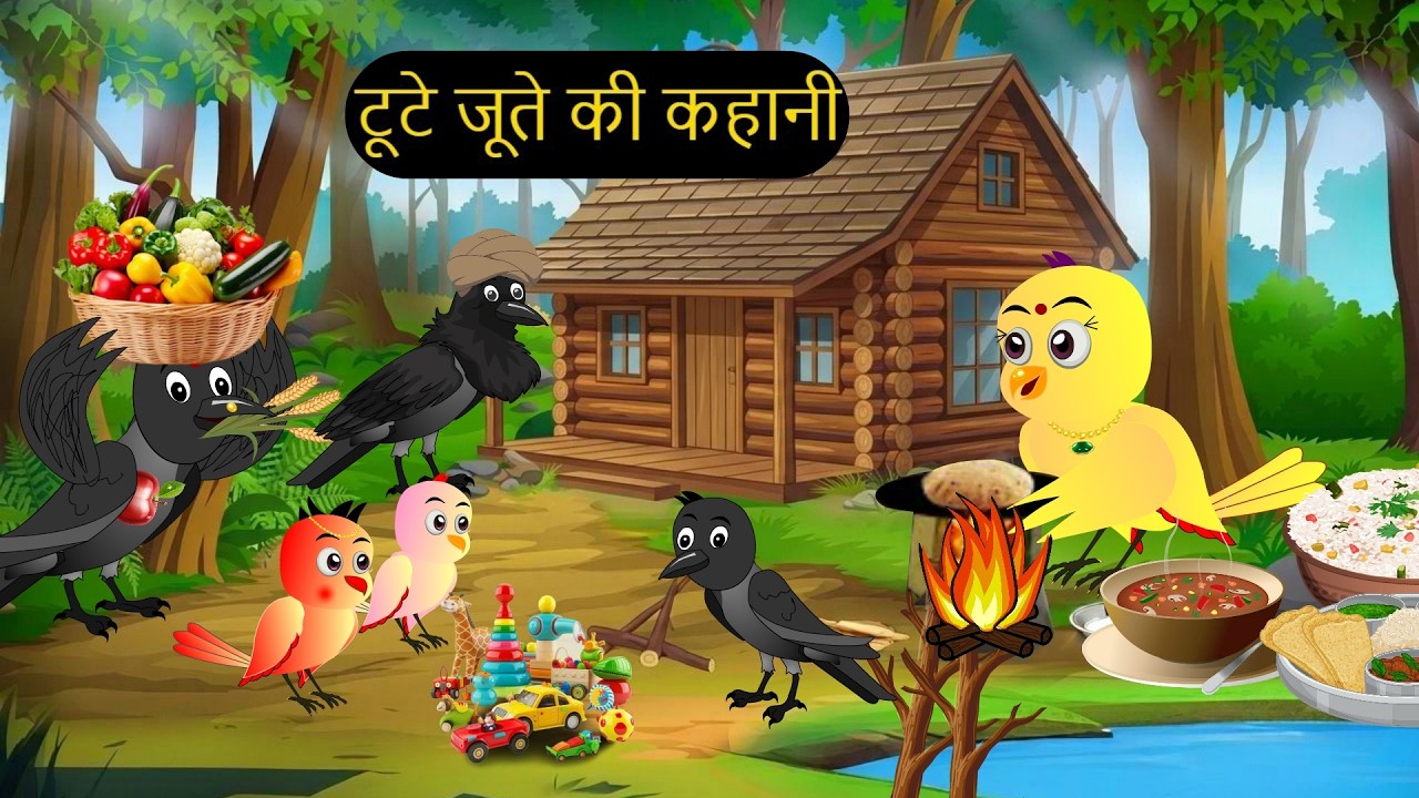 08-04-2026 |Chidiya Cartoon | barish aur pakshi |moral Kahani Dekhao|rano birds stories tv