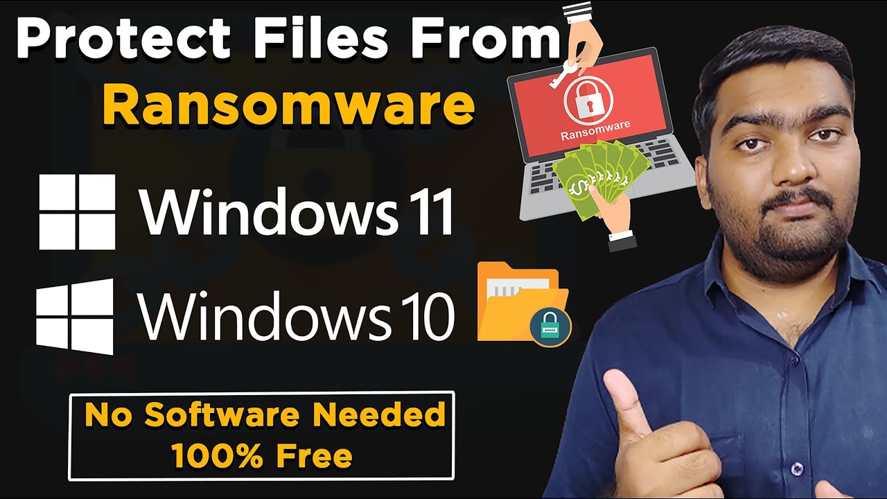 How to protect your files from ransomware on windows 11/10 in Tamil