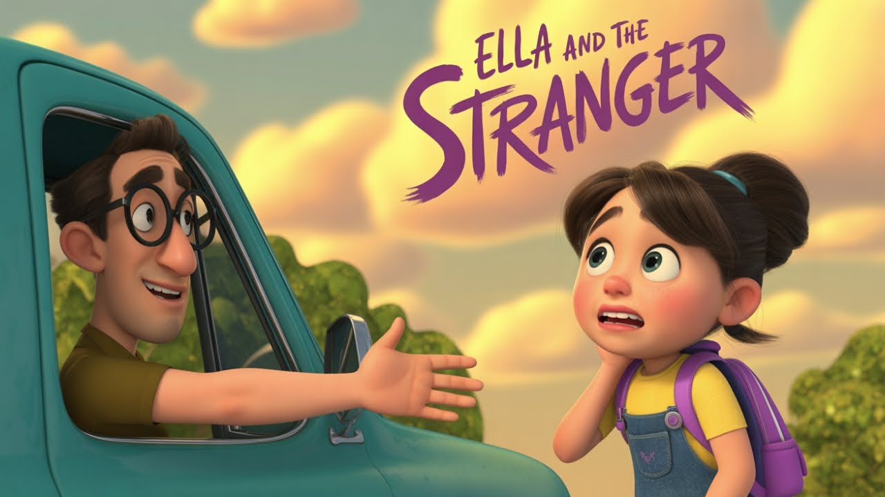ELLA AND THE STRANGER | Stranger Danger Safety Story for Kids | + Song
