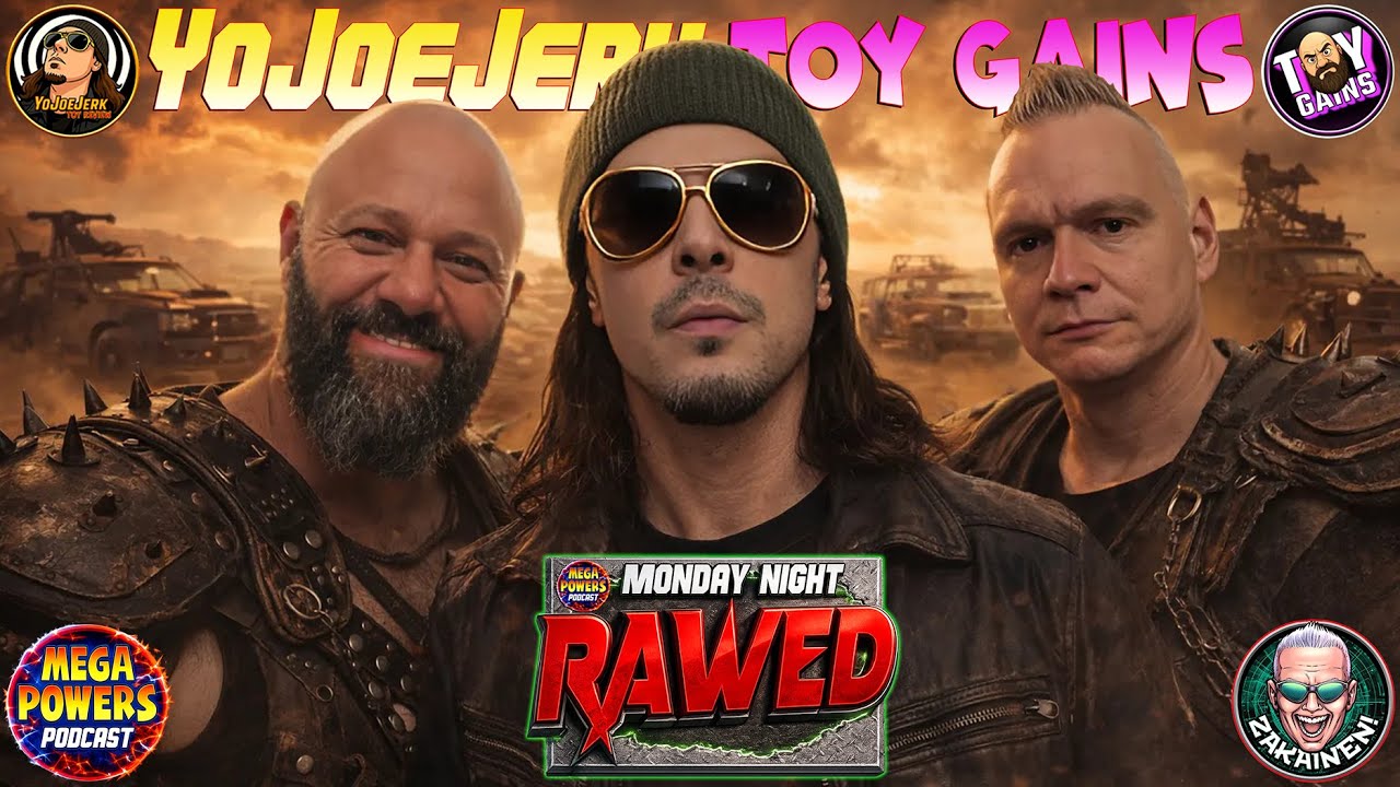 Mega-Powers Podcast * RAWED * Let's Talk about Marvel Legends & G.I. Joe!!!