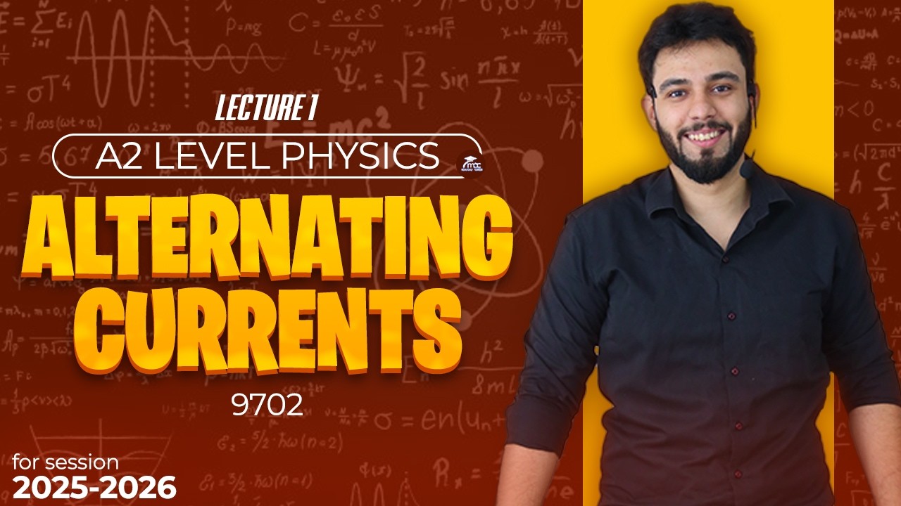 Diodes, Rectification & Smoothing | A Level Physics 9702 | Alternating Current Lecture 1