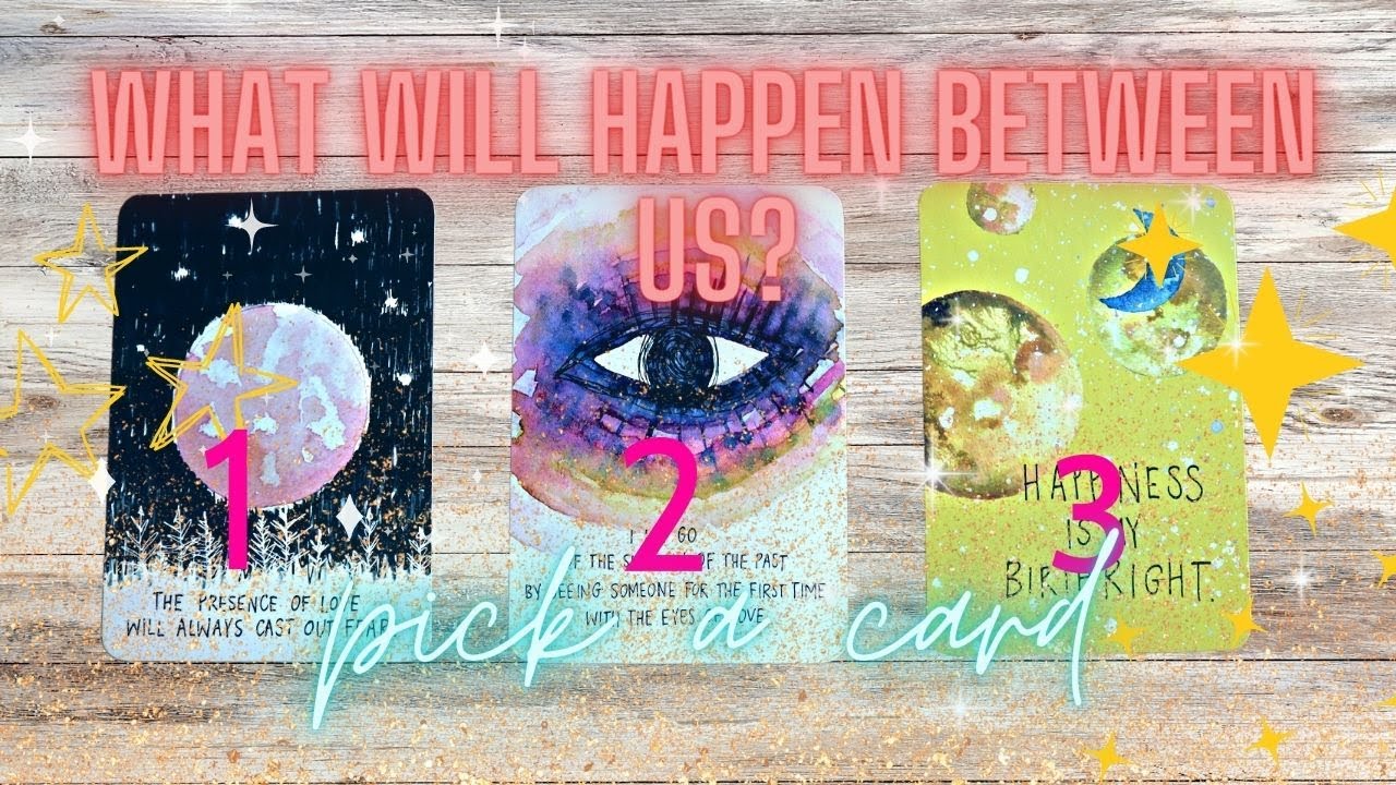 WHAT WILL HAPPEN BETWEEN US!? + $25 Psychic Giveaway! / Love Tarot Pick a Card