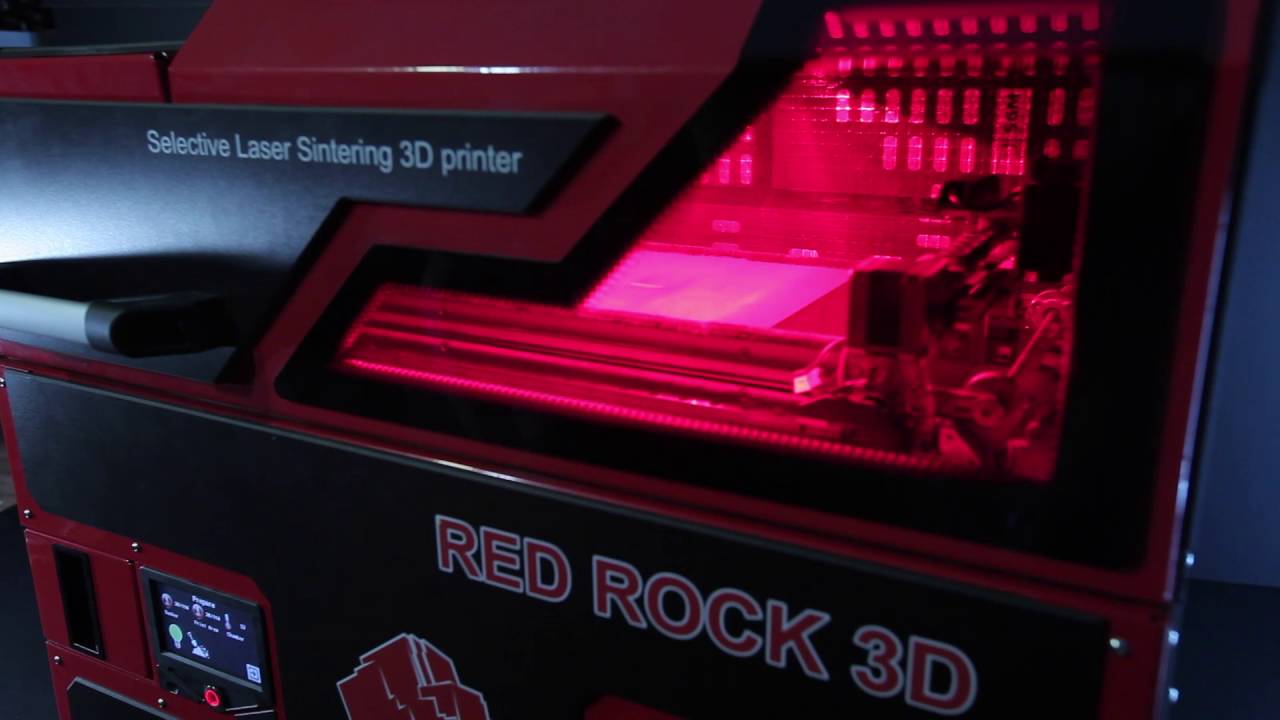 SLS 3D Принтер RED ROCK 3D