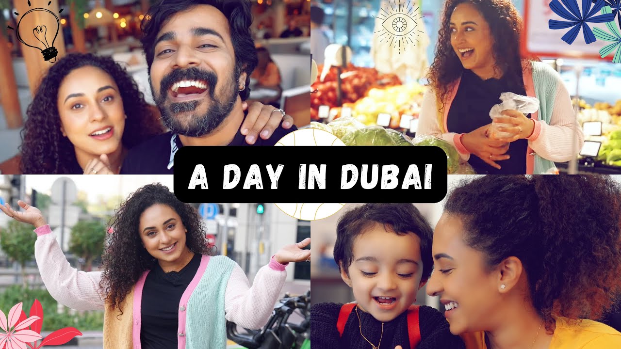 A Day In Dubai ~ Pearle Maaney | Srinish Aravind | Baby Nila