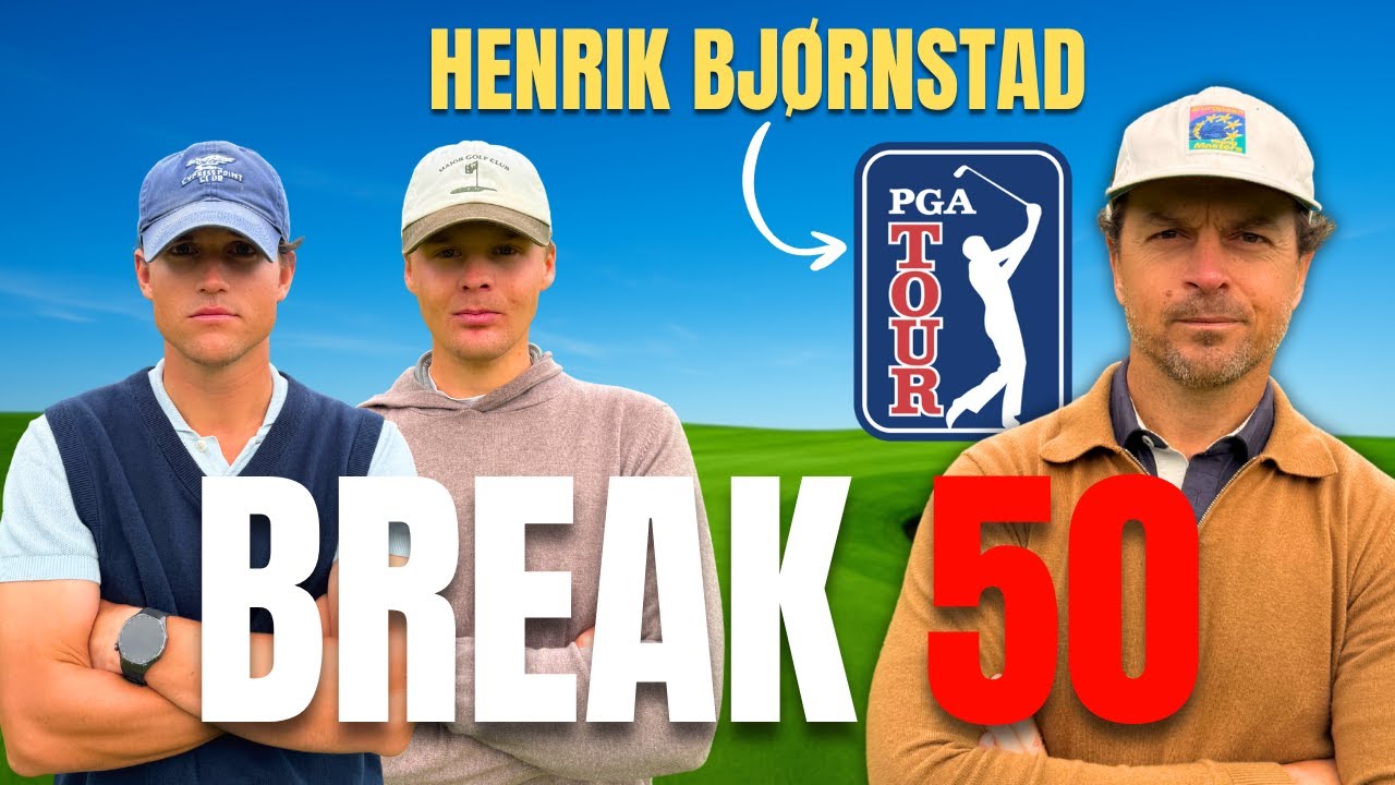 Break 50 Med Første Nordmann På PGA Touren | Henrik Bjørnstad