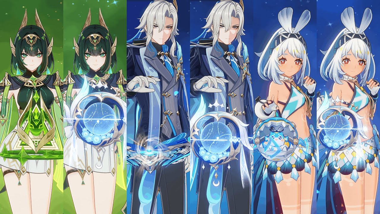 Columbinas Weapon On Other Characters