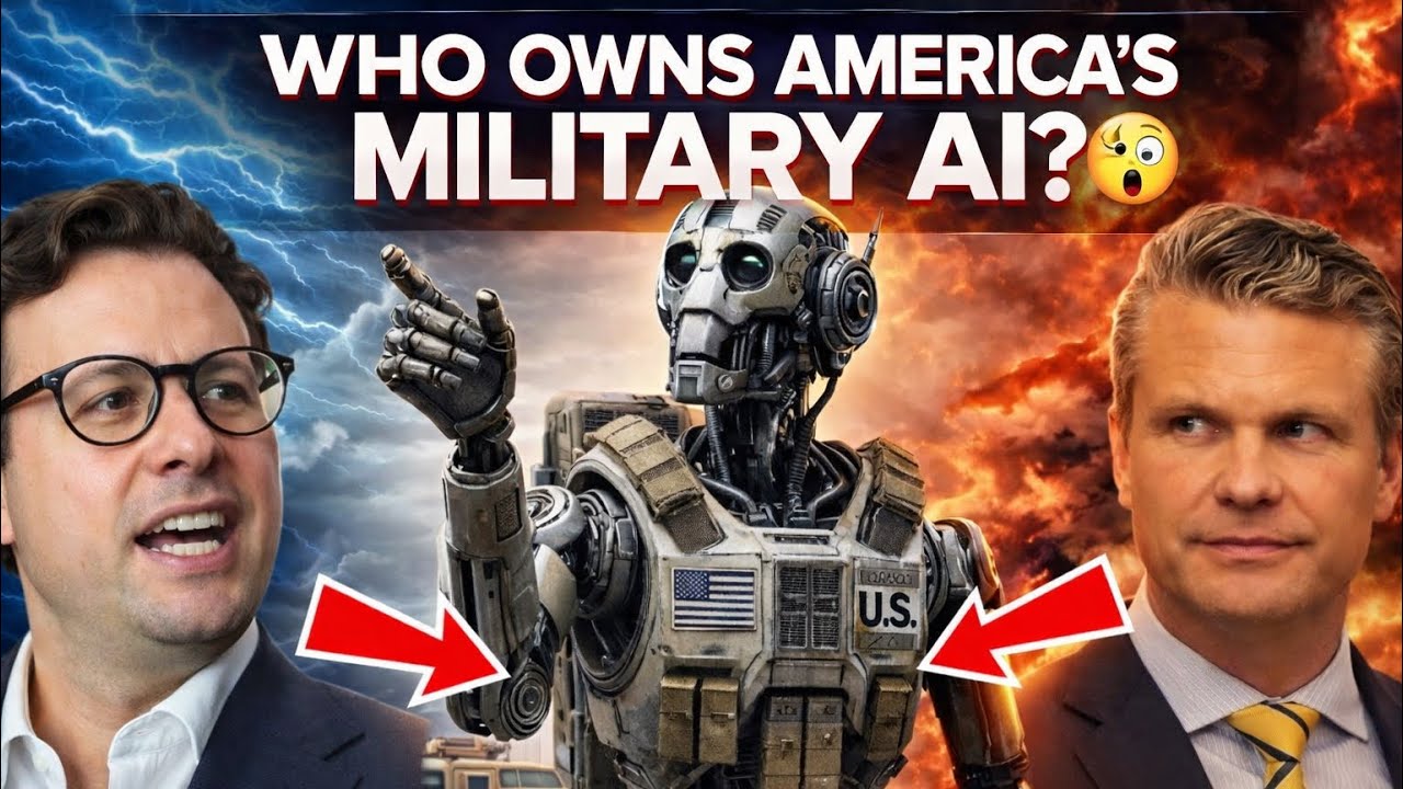 “Pentagon vs Big Tech: Who Really Controls America’s Military AI?”😳