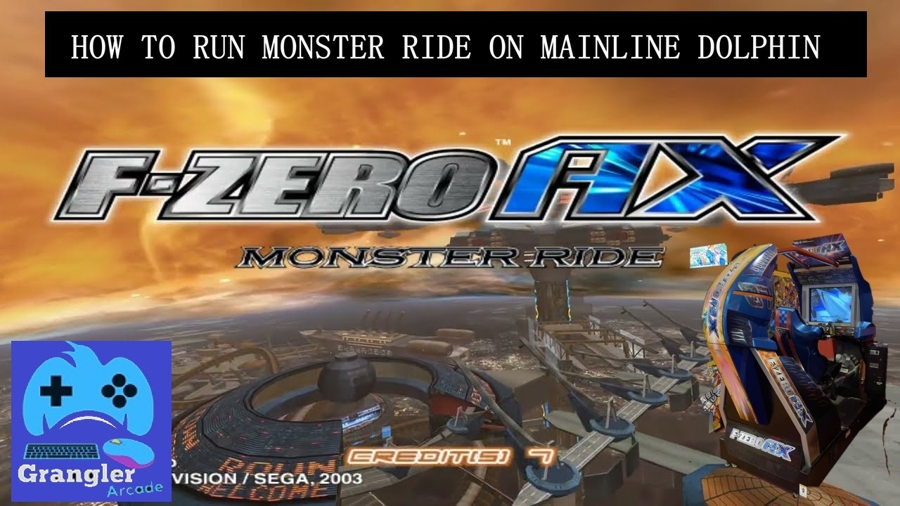 How To Run F-zero_AX Monster Ride on Mainline Dolphin.