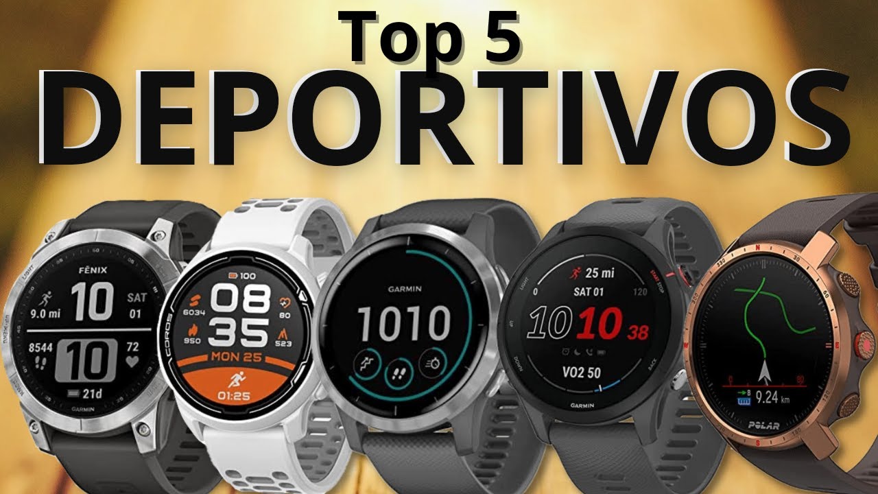 Mejores relojes para hacer deporte 2023/ 🔥 Top 5 mejores smartwatch deportivos