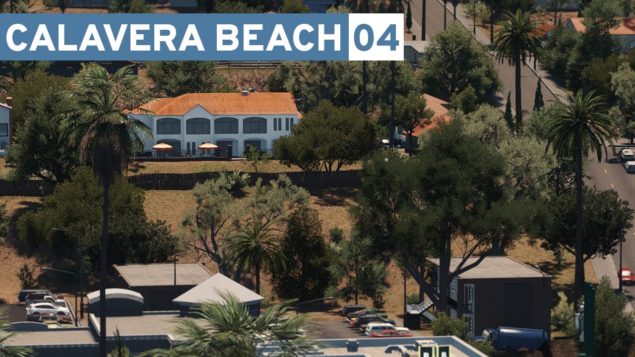Houses in the Hills - Cities Skylines: Calavera Beach #04
