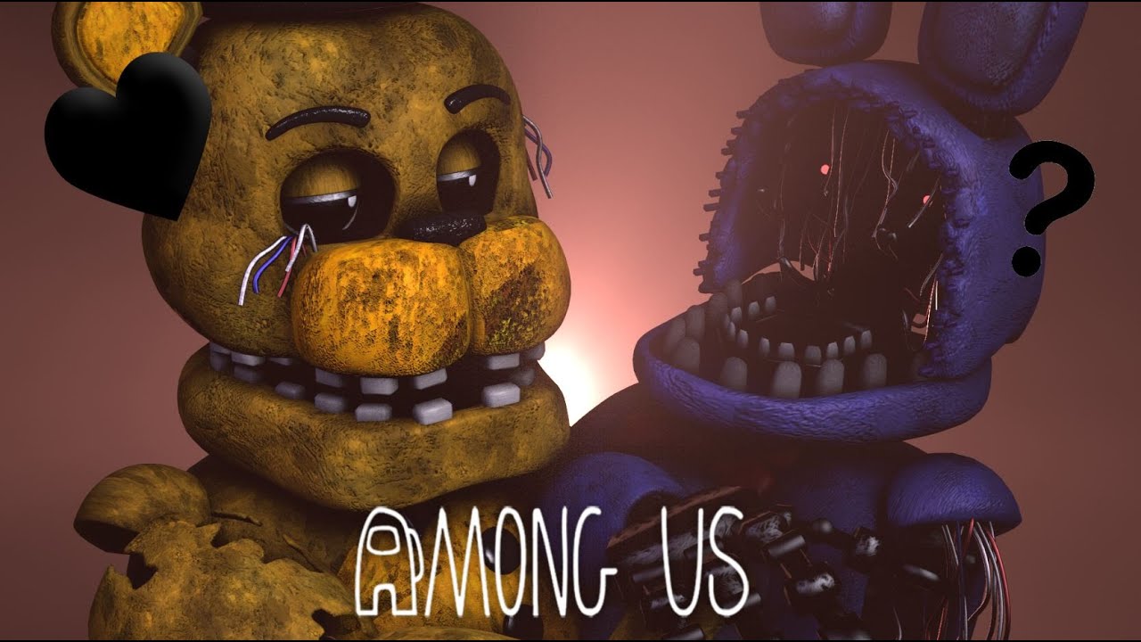 GMOD FNAF In Among Us | Withered Bonnie's Run In | Part 6 | w/ Xman 723