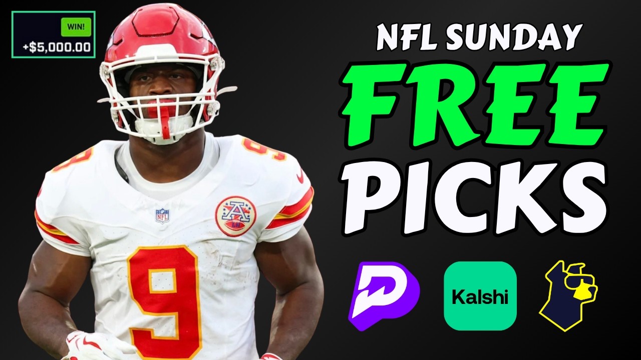 BEST NFL SUNDAY PICKS (HUGE VALUES💥) | PRIZEPICKS and KALSHI PLAYER PROPS & PREDICTIONS 9/20