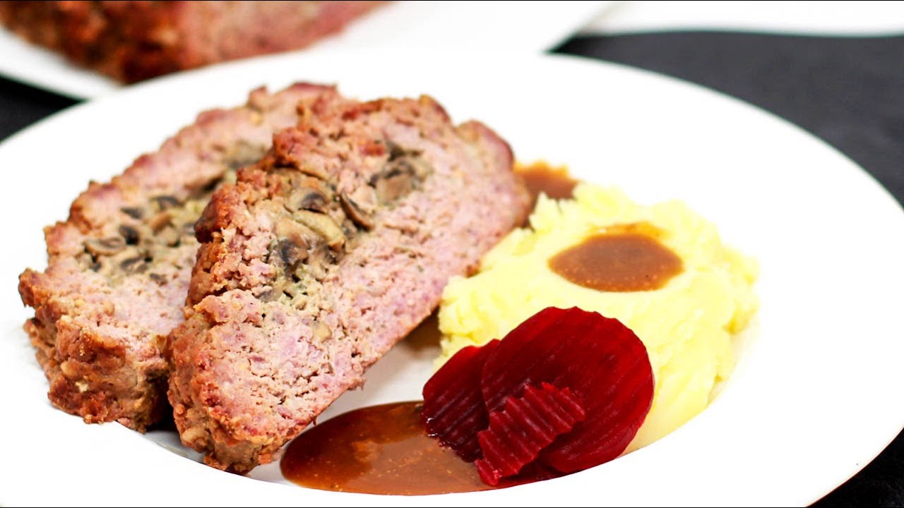 HACKBRATEN deluxe – mit Pilzfüllung und einer ungewöhnlichen Zutat