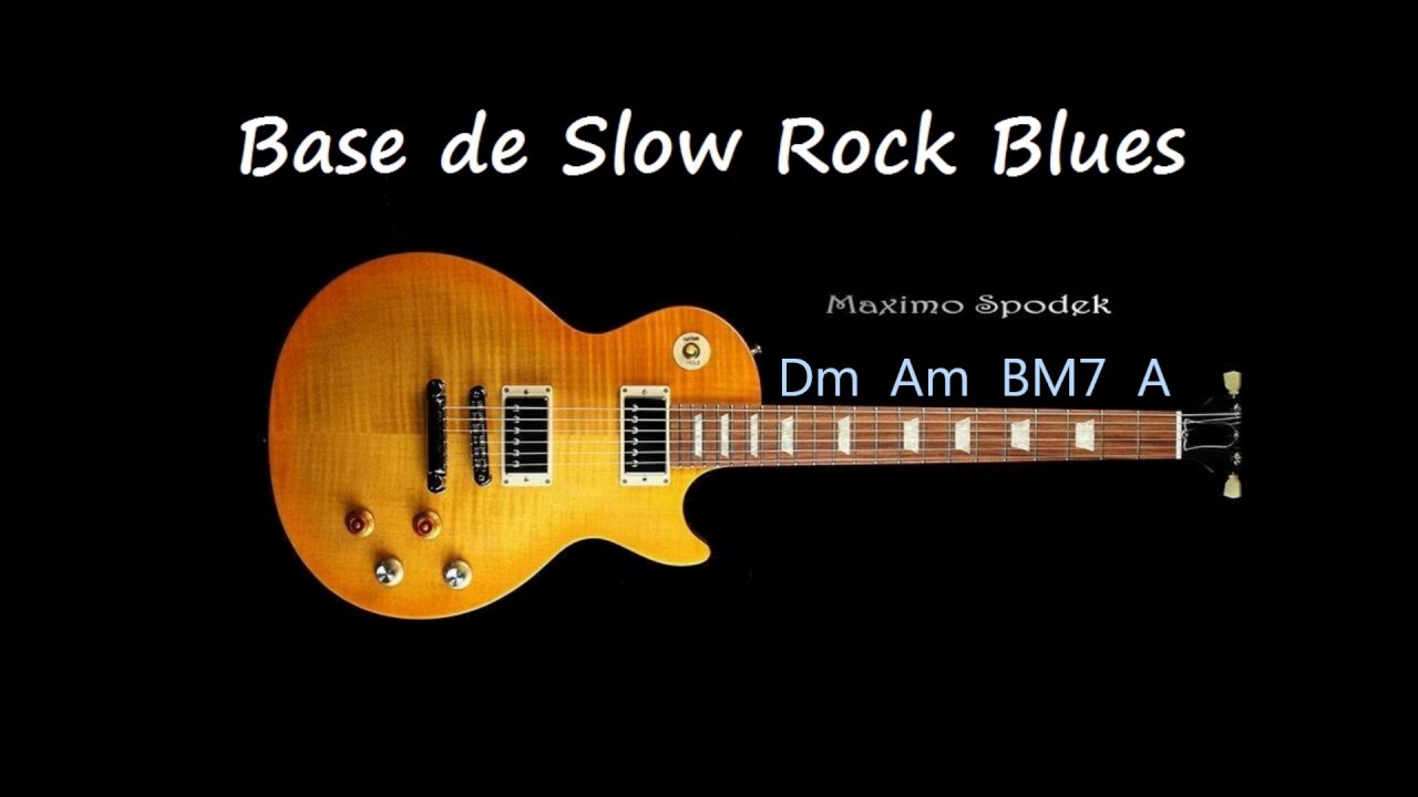 BASE DE BALADA ROCK BLUES EN Dm , ESTILO GARY MOORE, PARA IMPROVISAR CON LA GUITARRA