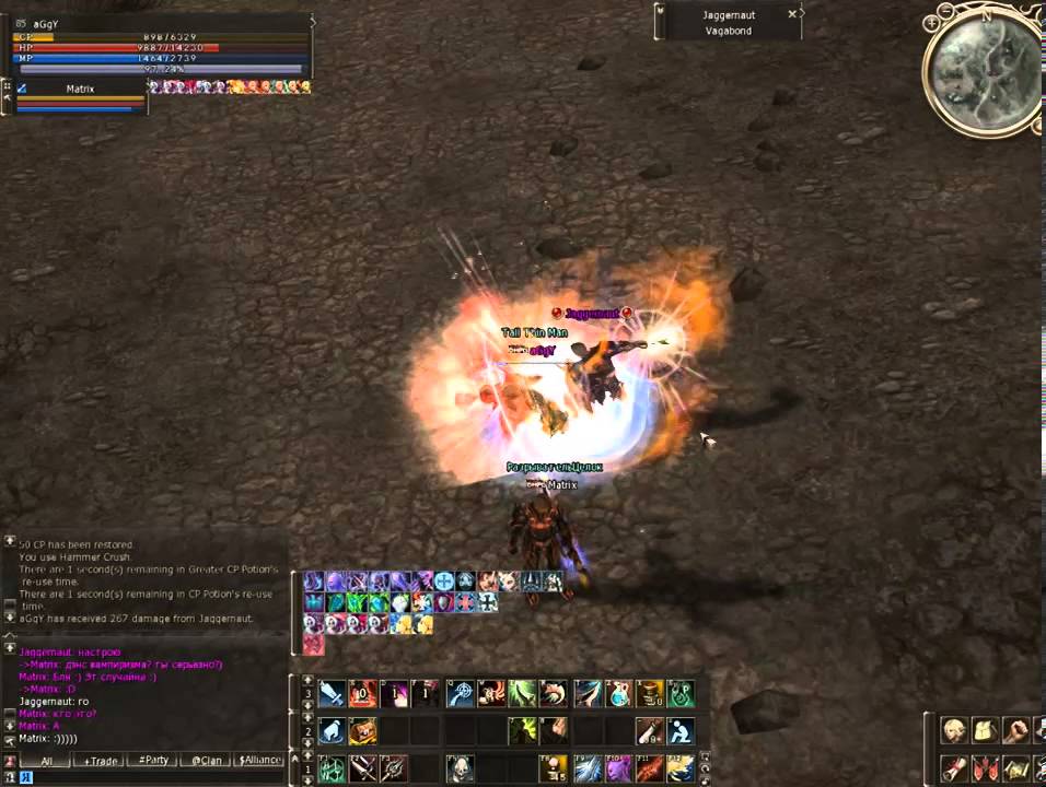PVP L2 Hell Knight vs Fortune Seeker