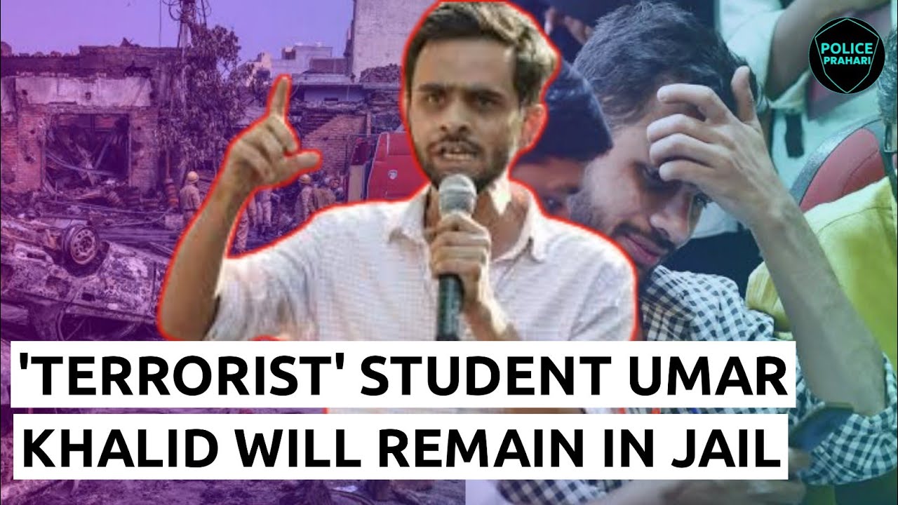 Delhi Highcourt Dismisses Bail Plea of Umar Khalid! Police Prahari News