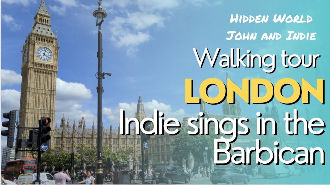 Walking tour in London and Indie sings in the Barbican