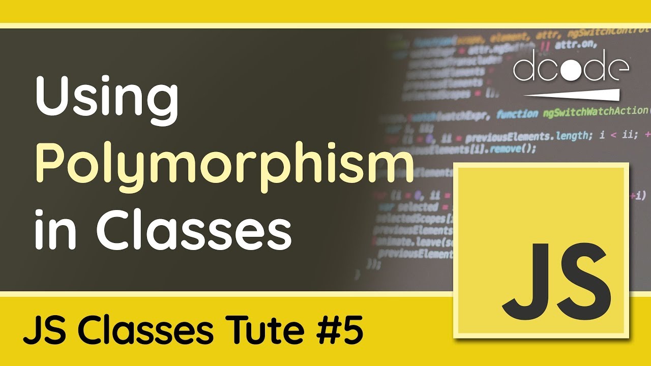 Классы JavaScript #5: Полиморфизм - Учебник по объектно-ориентированному программированию в JavaS...