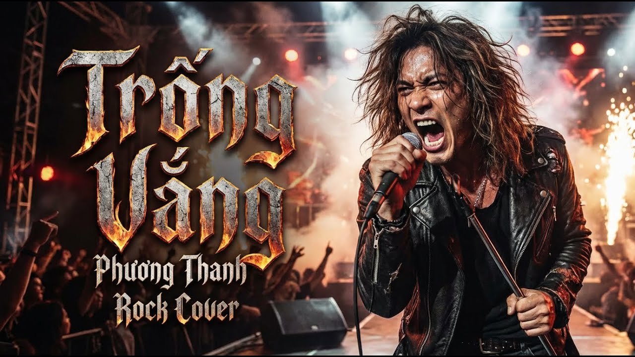 🔥 Bản Rock Cực Kỳ Cảm X&uacute;c - Trống Vắng - Phương Thanh (Rock Cover)