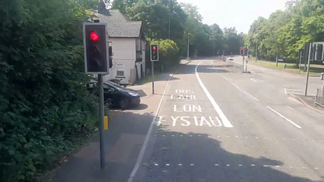 Route Visual (TIMELAPSE) - Newport Bus/Cardiff Bus Route 30 (Newport - Cardiff)