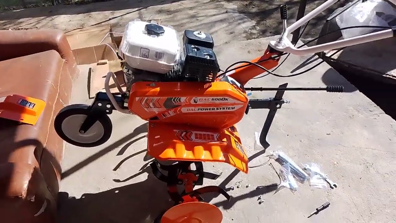 Motocultor Ruris 6000 k montaj acasă