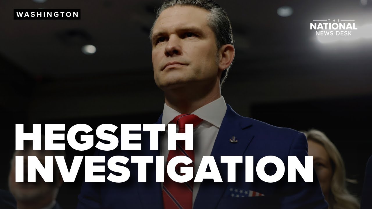 Hegseth being investigated by Pentagon inspector general over signal group chats