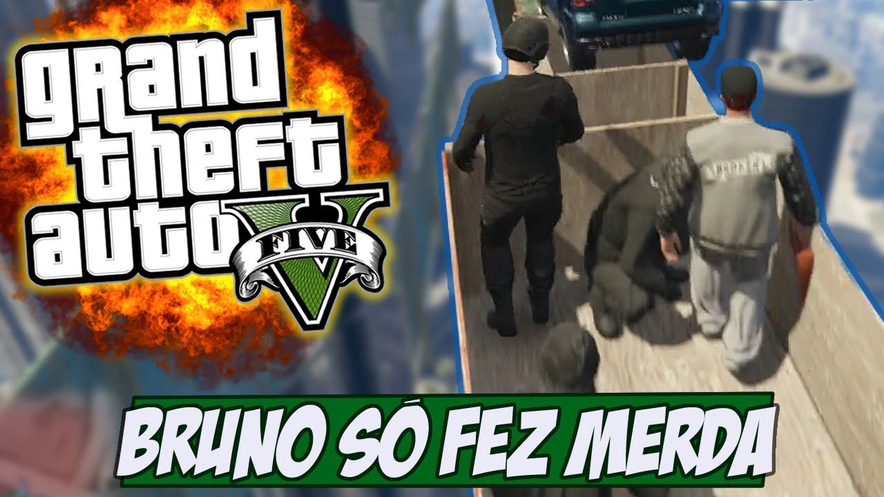 GTA V -  Snipers X Traps da TRISTEZA, BRUNO SÓ FEZ MERDA