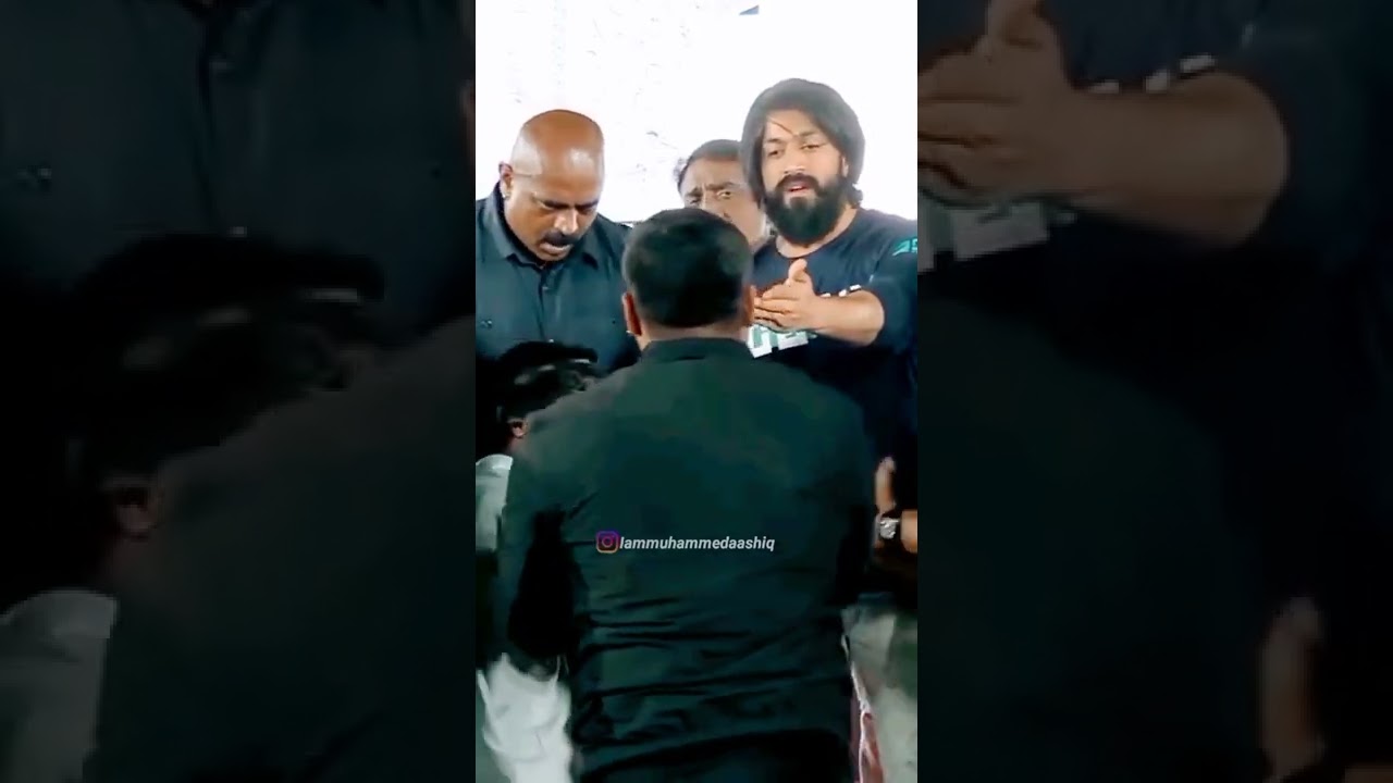 k.G.F King yash.angry our bodyguard