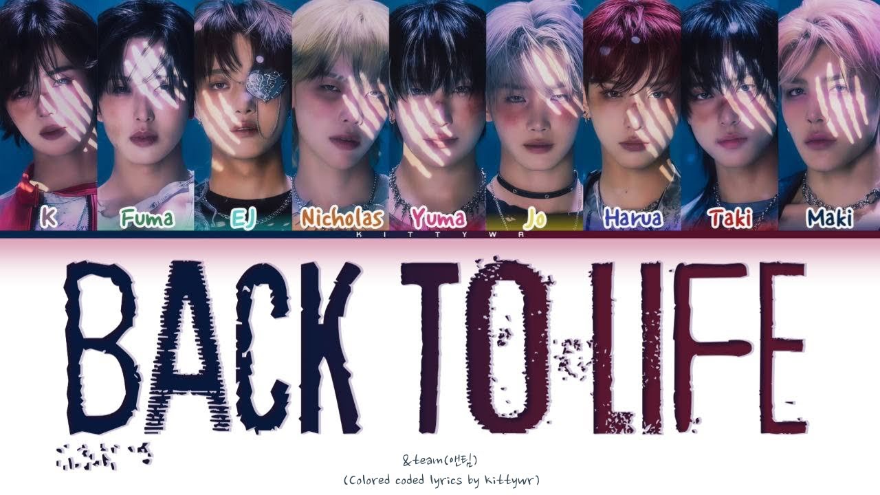 &TEAM - Back To Life [кириллизация/перевод на русский язык][colored coded lyrics]