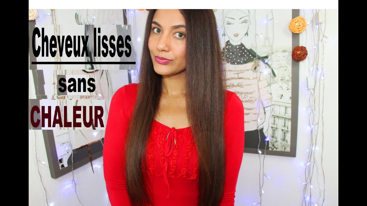 Méthode MAGIQUE!→Comment avoir les cheveux LISSES/ RAIDES sans aucune CHALEUR |Straight Hair NO Heat