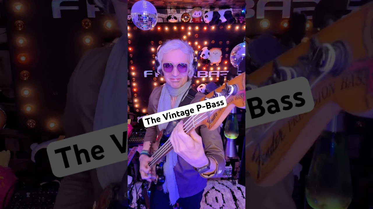 Vintage P Bass got that funk sauce🎯💥Let's groove! #FunkBass #PBassGroove #bassplayer
