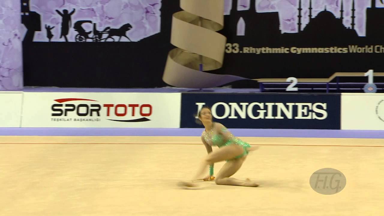 AZEVEDO GAUDIO Natalia (BRA) - 2014 Rhythmic Worlds, Izmir (TUR) - Qualifications Clubs