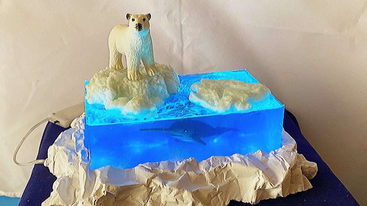 Resin Diorama Tutorial - Polar Bear