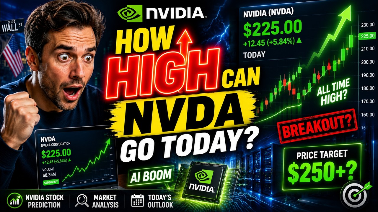 Can NVDA Stock Surge Again Today? 🚀 Nvidia Stock Prediction & Market Analysis | Nvidia Stock