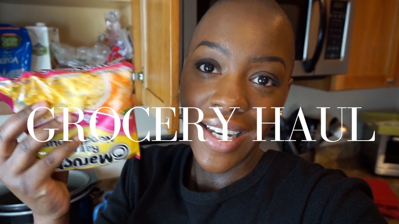 Grocery Haul for One | $50 Monthly Budget | STACEY FLOWERS