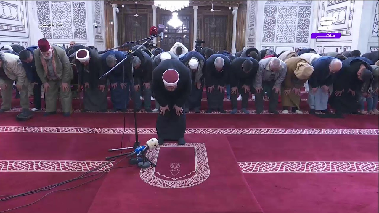 🟣مباشر | أذان الفجر من الجامع الأموي بدمشق.
