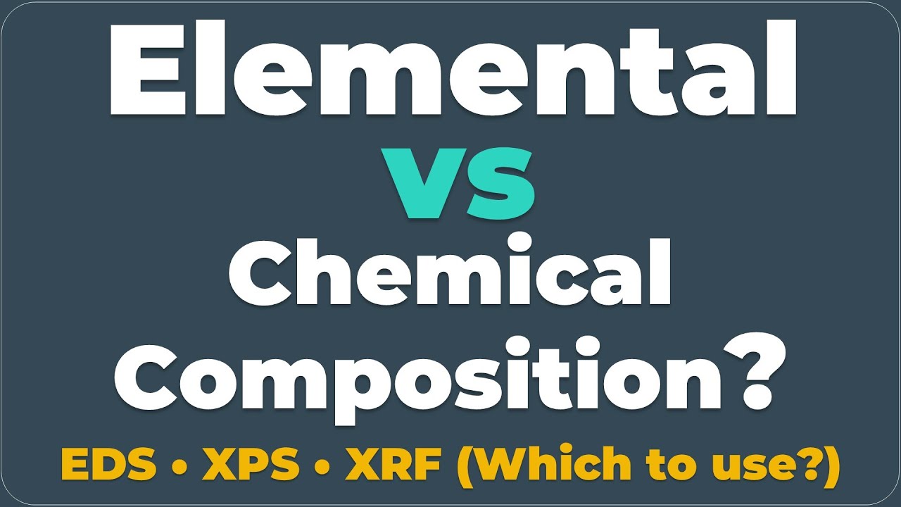 Elemental vs Chemical Composition: EDS vs XPS vs XRF (Which to Use?)