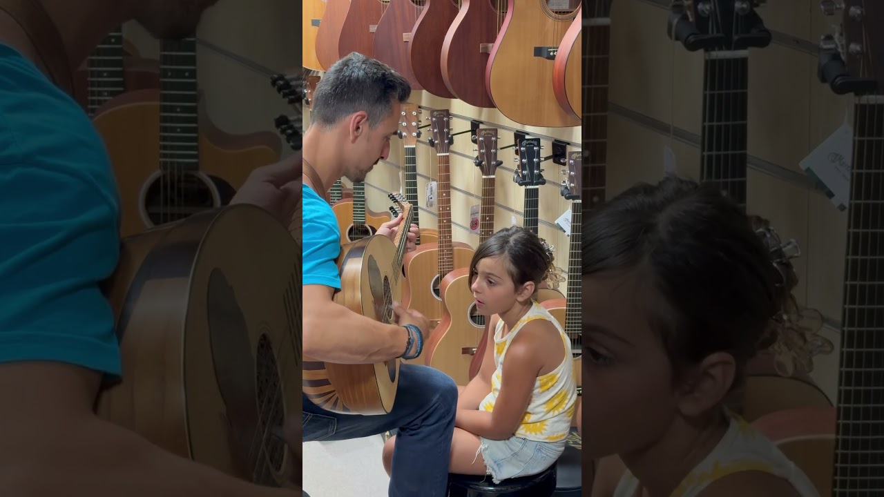 Trying Instruments in Athens 🎶 | Dimitrios Dallas & Daughter at The Bouzouki Shop #myathens #greek