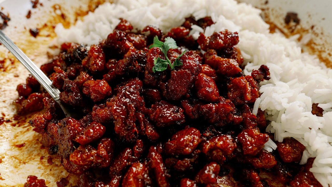 Vegan Sweet and Spicy Seitan Recipe