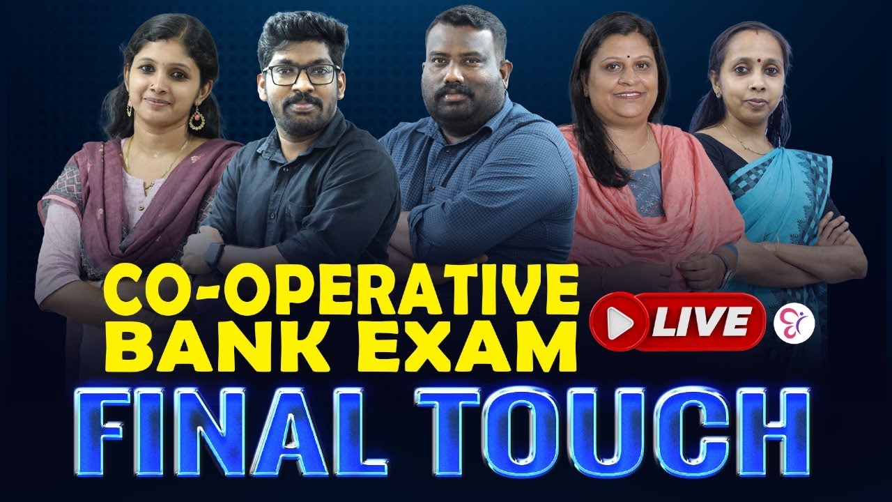 CO - OPERATIVE BANK EXAM - FINAL TOUCH | BANK EXAMS 2023