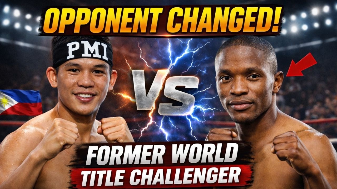 OPPONENT CHANGED! Regie Suganob Faces Former World Title Challenger | Kumong Bol-Anon 24