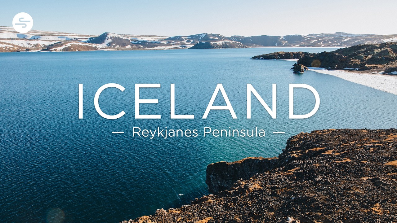 [4K UHD] Reykjanes Peninsula, ICELAND🇮🇸 Ambient Drone Film + Ambient Chillout Music for Relax