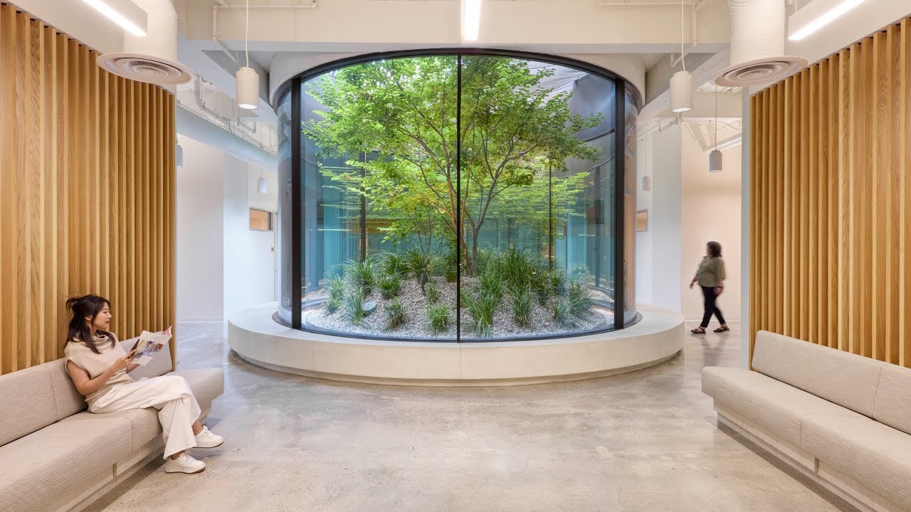 Transforming a Windowless Basement into a Modern Women’s Health Center