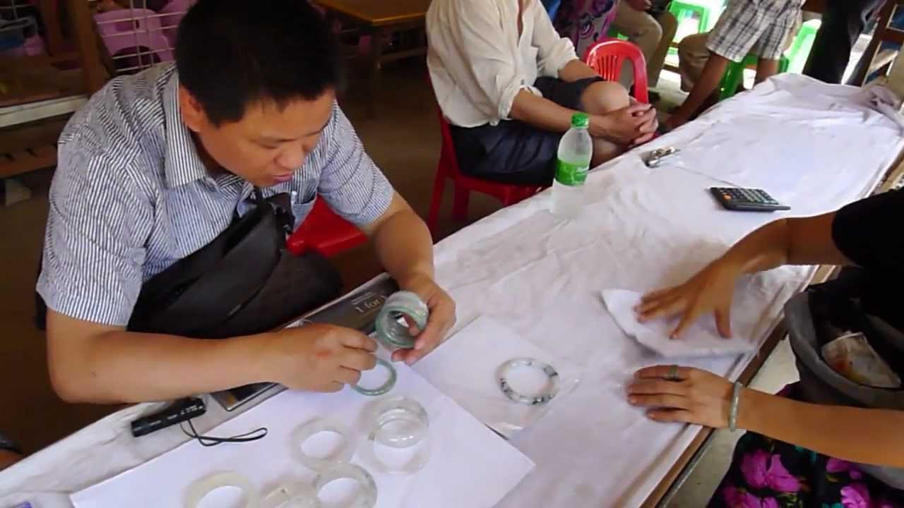 1 PART THE MANDALAY JADE MARKET MYANMAR  MAY 2011