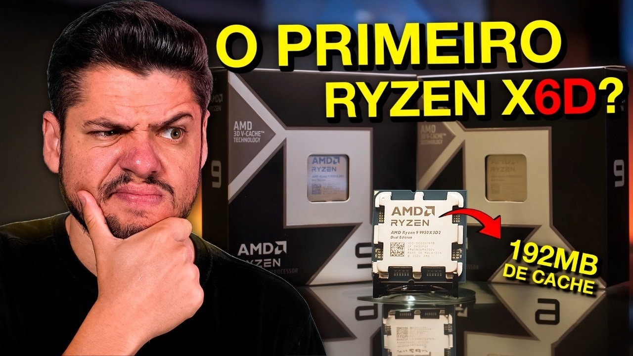 Esse RYZEN tem MUITO &ldquo;cache''&hellip; mas qual &eacute; o truque?