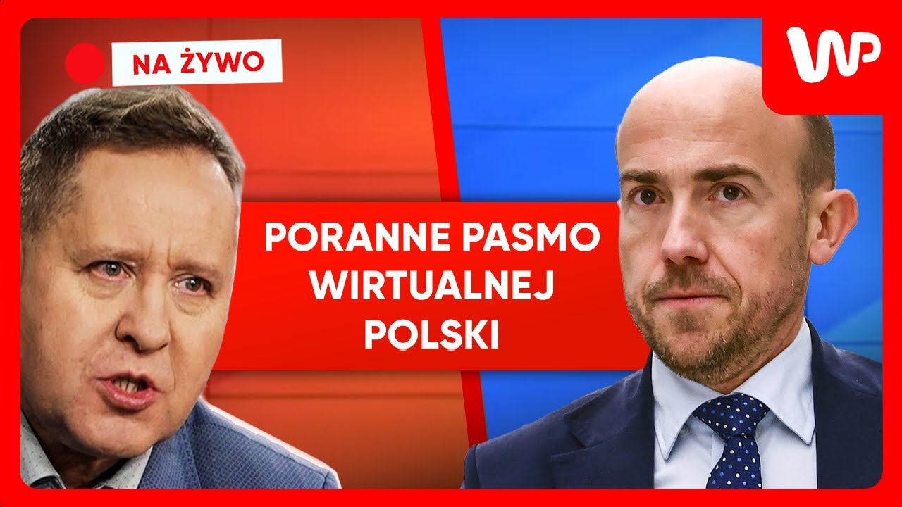 [NA ŻYWO] Poranne pasmo WP. Gośćmi: Borys Budka i prof. Daniel Boćkowski