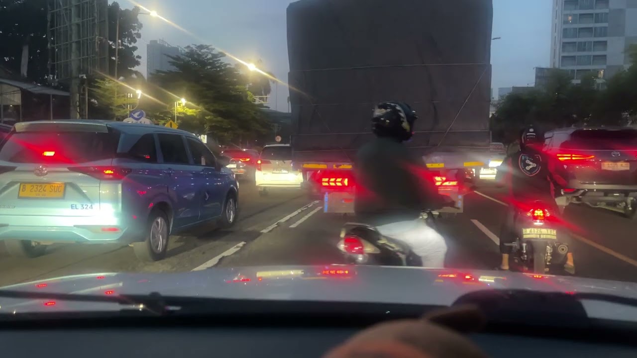 Lalin pagi ms gelap BEKASI UTARA ke HALIM , seperti apa..