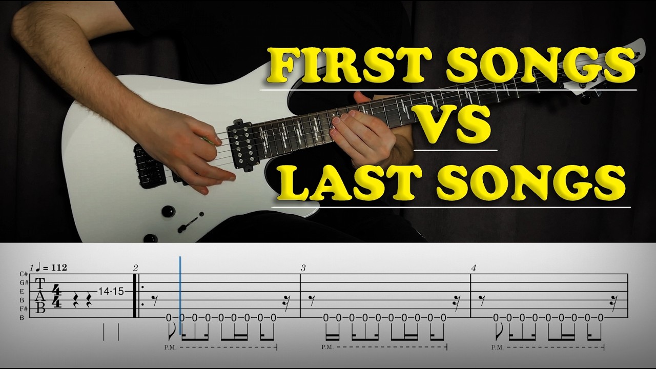 Famous Bands First Songs Vs Last Songs